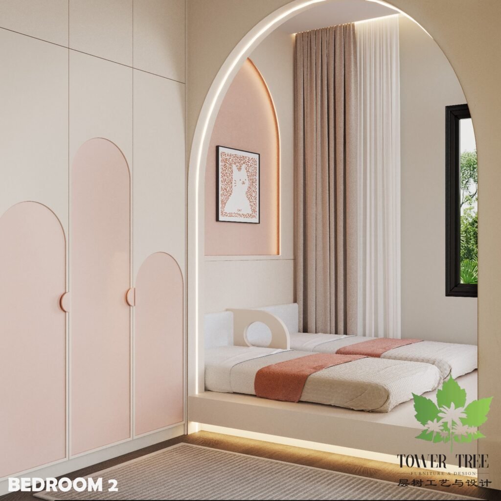 One Stop renovation, interior design and custom furniture services Eco Botanic, Johor by Tower Tree Renovation and Design.