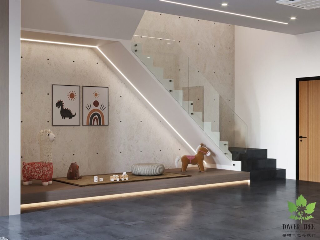 One Stop renovation, interior design and custom furniture services Eco Botanic, Johor by Tower Tree Renovation and Design.