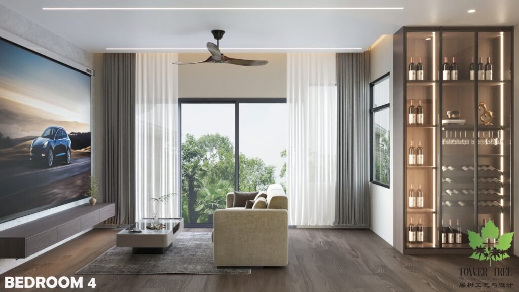 One Stop renovation, interior design and custom furniture services Eco Botanic, Johor by Tower Tree Renovation and Design.