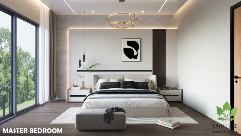 One Stop renovation, interior design and custom furniture services Eco Botanic, Johor by Tower Tree Renovation and Design.