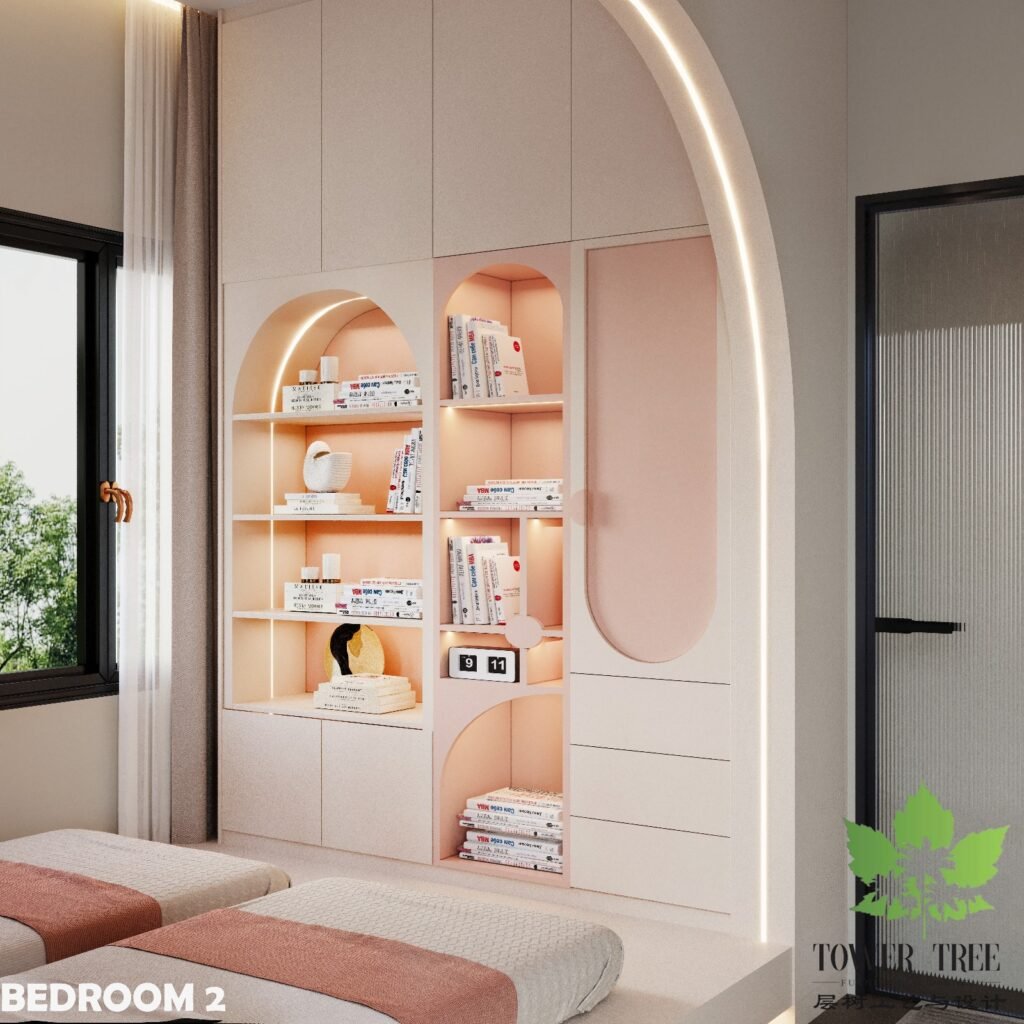 One Stop renovation, interior design and custom furniture services Eco Botanic, Johor by Tower Tree Renovation and Design.