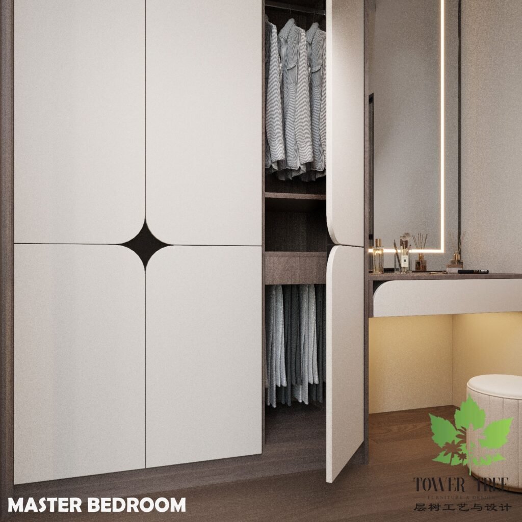 One Stop renovation, interior design and custom furniture services Eco Botanic, Johor by Tower Tree Renovation and Design.