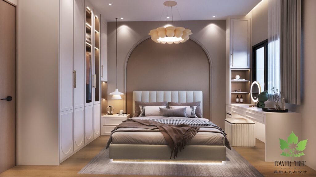 Interior Design for bedroom by Tower Tree Design and Renovation