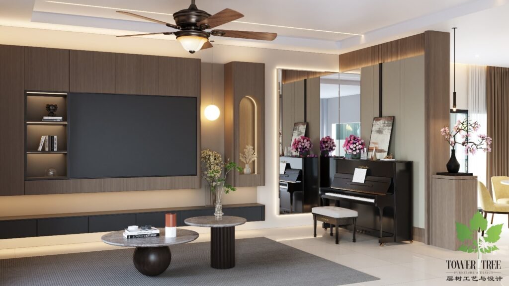 Interior Design, Renovation and Custom Furniture for Living Room